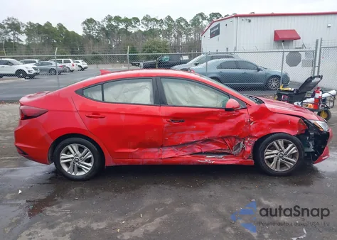 2020 Hyundai Elantra Sel from USA, damaged, VIN 5NPD84LFXLH630469